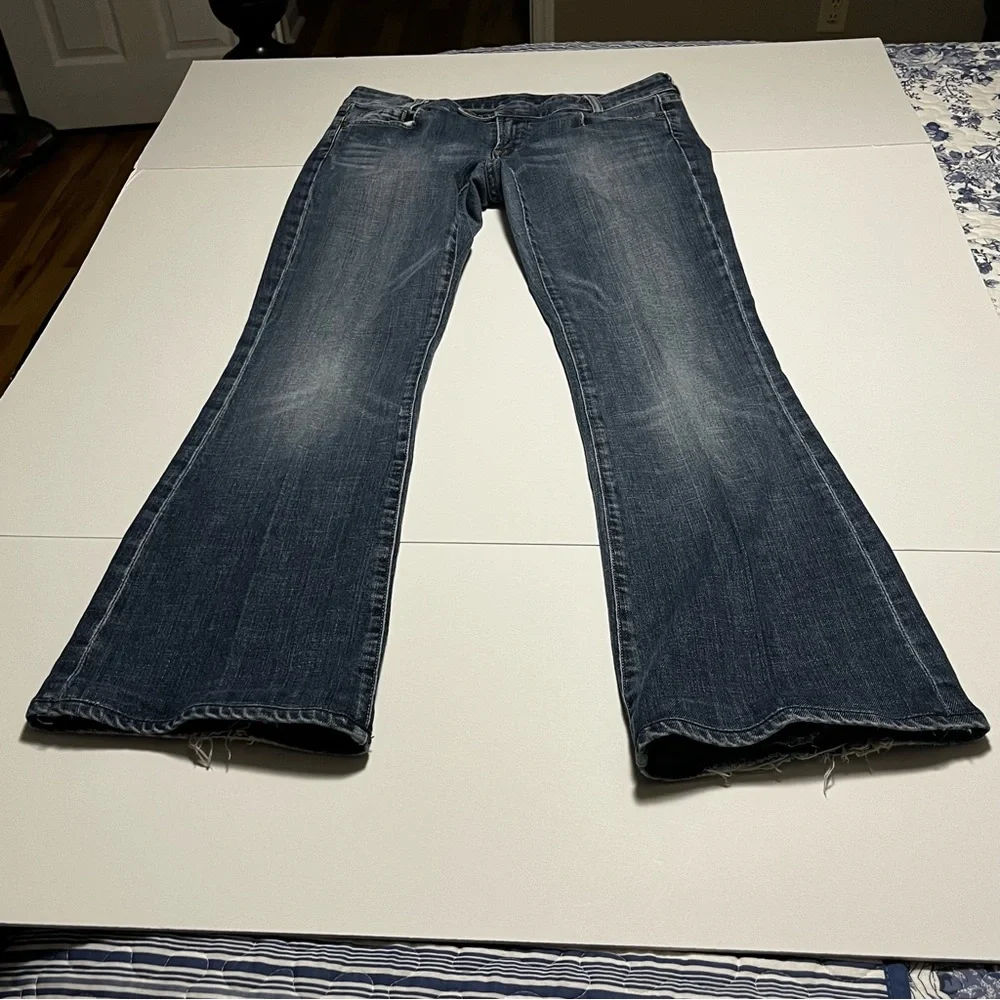 Citizens of Humanity Lily 126‎ Womens 30 Blue Denim Slim Bootcut Jean Y2K *FLAW